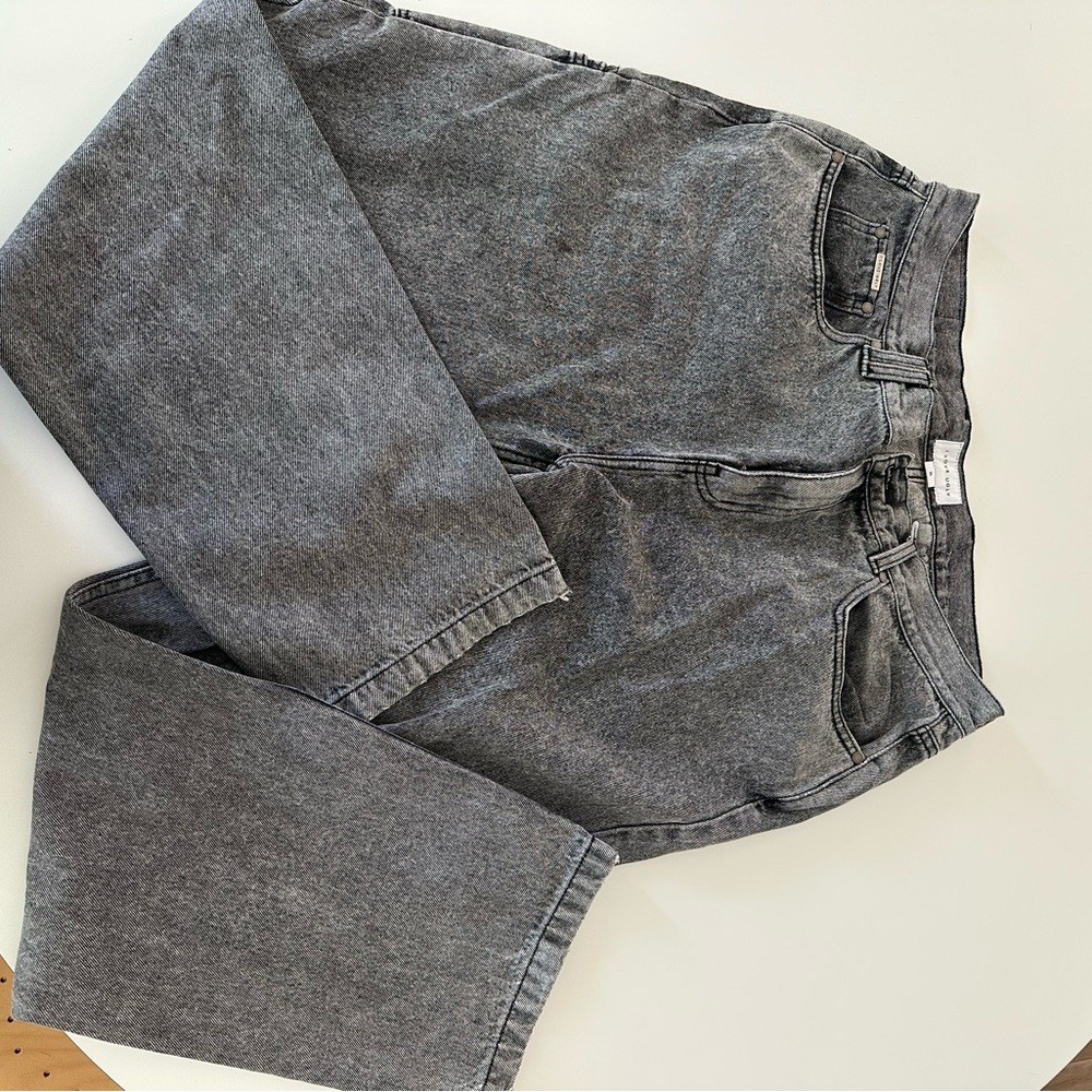Classic Gray Relaxed Fit Men's Jeans